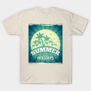 Summer Holidays Vintage T-Shirt